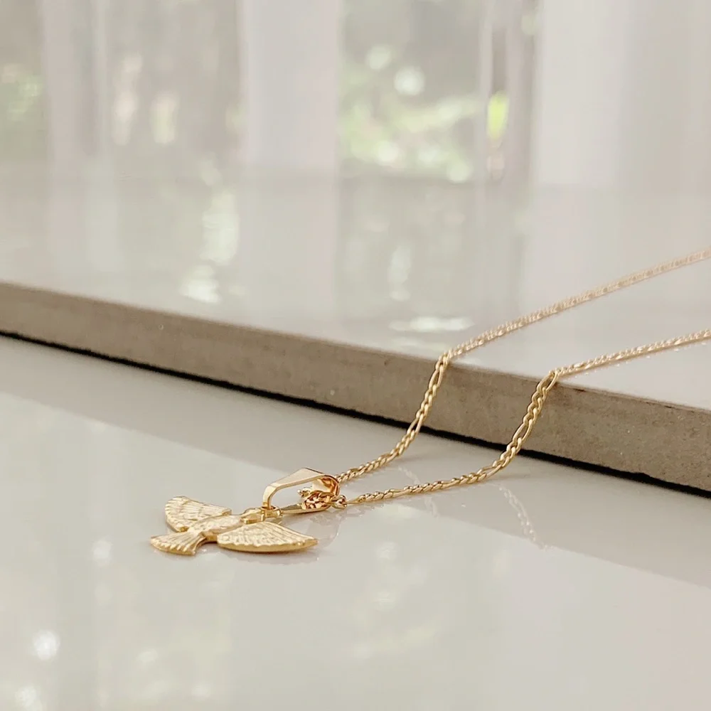 Dove Spirit Necklace | 18k Gold Filled - Picture 3 of 6